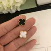 Classic vanly cleefly Engagement ring Fashion Shell Mother Shell Four-leaf Clover Ring High Quality 18k Gold Plated Designer Ring Luxury Jewelry