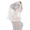 Lace Mantilla Catholic Veil Church Veil Kapel Veil Kop bedekken Latijnse massiekerkdekens