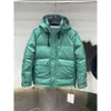 Designer de luxe Chaopai Classic Men's 2023 Hiver Nouveau capuche couleur unie épaissie manteau populaire jeunesse polyvalente vêtements d'extérieur couple mode