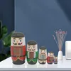 Poppen 5 Stuks Leuke Matroesjka Decoratie Russische Nesting Dolls voor ing Gift Home 231031