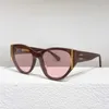 40% OFF Luxury Designer New Men's and Women's Sunglasses 20% Off CH6054ins Same Cat Eyes Fashion Mesh Red Female