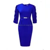 Basic & Casual Dresses Casual Dresses 2023 In European And American Oversized Dress For Women Solid Professional Office Pencil Skirt P Dhmep