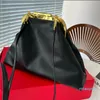 2023-Metal frame Designer Bags Women Handbag Fashion Shoulder Soft Leather Clutch 6colours Ladies Luxury Cosmetic bag Top Woman Handbags shopping