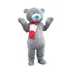 Performance Teddy Bear Mascot Costumes Holiday Celebration Tecknad karaktär outfit kostym Karnival vuxna storlek halloween jul fancy party klänning