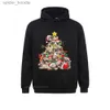 Sweats à capuche pour hommes Sweatshirts Carlin Arbre de Noël Chien Santa Joyeux Pugmas Noël Garçons Slim Fit Sweats à capuche Lovers Day Homme Sweatshirts 3D Imprimé Sportswears Discount L231101