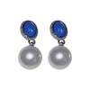 Dangle Earrings Arrival Drop Fashion Pearl Vintage Round Women Oval Simple All-match Wholesale Female Jewelry