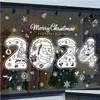 Party Decoration Party Decoration 2024 Merry Christmas Window Stickers Santa Claus Snowflake Elk Xmas Tree Sticker Decorations For Hom Dhuvp