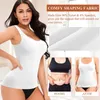 Dames Shapers Classic Women Slimming body shaper compressie shirts ingebouwde bh bra tank buik buikbestrijding vest ondergoed taille