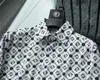 2023 Designer Herrenhemd Langarmhemd Stickerei Anti-Falten Mode Business Casual Herrenbekleidung W51