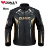 Motorcykelkläder Duhan Couples Jacket för män och kvinnor läderjackor fallresistent lokomotiv moto racing kostymer varm reflekterande