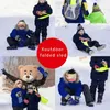 Rodeln für Kinder im Winter, Outdoor-Sport, verdickter Schneeschlitten, Schlitten, Skibrett, Schlitten, Outdoor, Gras, Kunststoffbretter, Sand, Rutscher, Schneeschlitten, 231101