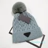 Winterpetten Hoeden Dames en heren Mutsen met pompons van echt wasbeerbont Warme meisjespet snapback pompon