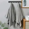 Asciugamano in fibra di bambù grigio asciugamani set bagno di casa per adulti viso assorbente spesso bagno nordico JFX002