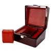 Watch Boxes Black Single Slot Wood Case Wristwatch Box Organizer Jewelry Storage