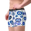 Sous-vêtements hommes yeux bleus sous-vêtements drôles Boxer Shorts culotte mâle doux grande taille