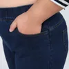 Women's Jeans Plus Size L-8XL Women Spring Summer Autumn Fashion Casual Elastic Waist Slim Pencil Bodycon Push Up Long Denim Pants