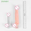 Sex Toy Massager Fxinba Large Penis Sleeve Reusable Comdom Delay Ejaculation Male Dildo Enlargers for Men