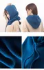 Scarve Scarf Hat Knitting Headgear Cap Ring Autumn Winter Men Women Bib Ear Protector Thickened Warmth 231101