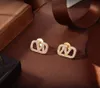 Orecchini in oro Orecchini con perno Designer per le donne Nuova moda Gioielli di fidanzamento di lusso Regalo Matrimonio senior V Orecchino G2311014BF
