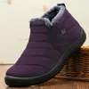 Laarzen Heren Laarzen Waterdichte winterlaarzen Lichtgewicht snowboots Warm bont Herenschoenen Plus maat 47 Unisex Enkellaarsjes Instapper Casual schoenen 231101