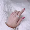 Трициклическое поперечное бриллиантовое дизайнерское кольцо индекс алмазного кольца Стабируемое кольцо модное бриллиантовое кольцо подарок