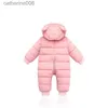 Combinaisons LZH bébé Snowsuit infantile nouveau-né vêtements enfants hiver combinaison pour garçons filles barboteuse pour bébé salopette enfants noël CostumeL231101