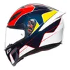 Luxury Motorcycle Helmets AGV men's and women's uncovered Helmets K1 Pitlane Urban Touring M/SWN-HVZV