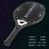 Tennisrackets HOOWAN 24K Carbono Brazing Strandracket Macio EVA Preto Ruw oppervlak 20MM Contorno Bem Equilibrado Bola De Picles 231031