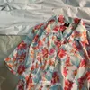 Women's Blouses Summer Floral Shirt Long Sleeve Hawaiian Beach Clothes Men Women Printing Casual Aloha Shirts Loose Fit 2023