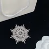 Exquisite jewelry designer brooch administrative business fashion party conference wholesale
