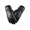 Vijf vingers handschoenen leer heren winterfleece buiten rijden waterafstotend antislip rijden warme motorfiets 231101