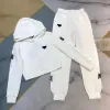 Kadınların eşofmanları hoodie setleri Terze Terry Jumpers takım elbise için lady slim fragman fermipers 6 seçenek