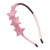 Accessoires pour cheveux filles mode belles étoiles bandes couleurs mignonnes cerceau bandeaux bandeaux pour enfants cadeaux