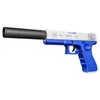 Gold Desert Eagle Pistol Outdoor Shoot Games Toys Gun Shell Real Chepting Reshowing Guns Bullets Bullets Gift S2033