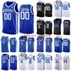 College Basketball Kentucky Wildcats Jersey 34 Oscar Tshiebwe 12 Antonio Reeves 0 Jacob Toppin 22 Cason Wallace 2 Sahvir Wheeler 1 CJ Fredrick Team NCAA