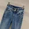 Slim Jeans Womens High Waisted Micro Stretch Fashion Bell Bottoms Casual Blue Pants
