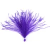 100pcs/lot Natural Feather Trim Tassel Jewelry Making 10-18cm Dyed Ostrich Plume Wedding Dress Clothes Decoration Plume