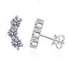 Ladies Stud Smile Stylish High Quality Latest Sterling Silver 925 Moissanite Jewlery for Girl