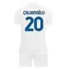 23 24 LAUTARO BARELLA Kit per bambini Maglie da calcio GOSENS J. CORREA LAUTARO ACERBI CALHANOGLU BASTONI DE VRIJ Maglie da calcio per casa 3a casa