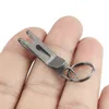 1pcs Titanium Clasp Titanium in lega di tastiera esterna EDC Tool Toolle Hookle Hook Camping HikeoutDoor Tools Buckle Clip Titanium Titanium Strumento