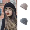 Berretti Moda Senza Tesa Cappello Lavorato A Maglia di Colore Solido Autunno Inverno Unisex Berretti Hip-Hop Donna Uomo Melone Zucca Cappelli Zucchetto