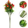 Party Decoration Bouquet Bride Simulation Strawberry Props Desktop Decors Fruit Festival Branches Adorn