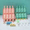 4 Cavity Diamond Large Ice Cream Tools Mold Multiple Styles Love Lattice Cat Paw Chocolate Pastry Ice Cube Mould