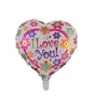 18 Zoll herzförmige Luftballons für Hochzeit, Valentinstag, „Ich liebe dich“, Aluminiumfolie, Heliumballon, Hochzeitsfeier, Dekoration, C407