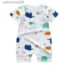 Jumpsuits 0-24m Baby Clothes Newborn Baby Summer Clothes Kids Rompers Baby Boy Jumpsuit Baby Girl Short Sleeve RomperL231101