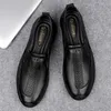 Klänningskor män för Oxford Luxury Shoes Brand Formal Italian Fashion S Office äkta läder 2024 231101