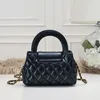 Designer Women's Bag Mini Handbag Luxury Shoulder Bag 2023 Autumn/Winter women's handbag Fashion leather vintage size 19CM wholesale