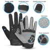 Cycling Gloves Mountain Bike Touch Screen Cycling Gloves Breathable Shock Absorption Sports Fitness Spring Summer Riding Gloves 231101