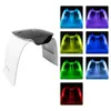 Koudspuit Gezichtsstomer Jet Peel 7 kleuren LED PDT Licht Huidverzorging Schoonheidsmachine Gezichtsspa Fotodynamische therapie voor huidverjonging Acneverwijderaar