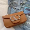 Designer Shoulder Womens Brand Leather Fashion Crossbody Square Bag